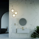 Linea Bathroom Vanity by Armadi Art